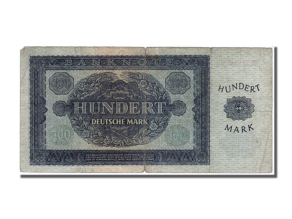 Germania - Repubblica Democratica, 100 Deutsche Mark, 1948, MB+