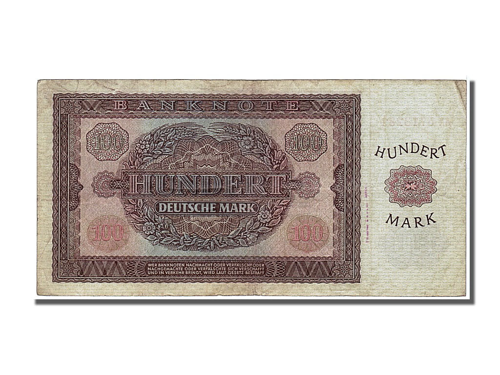 Banknote, Germany - Democratic Republic, 100 Deutsche Mark, 1955, EF(40-45)
