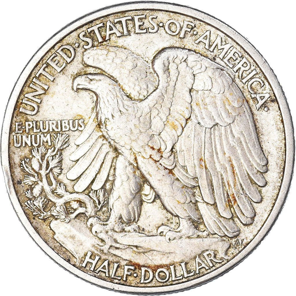 Coin, United States, Half Dollar, 1942, Philadelphia, EF(40-45), Silver, KM:142