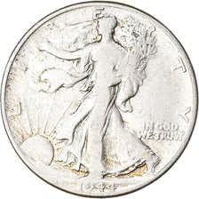 Münze, Vereinigte Staaten, Walking Liberty Half Dollar, Half Dollar, 1944, U.S.