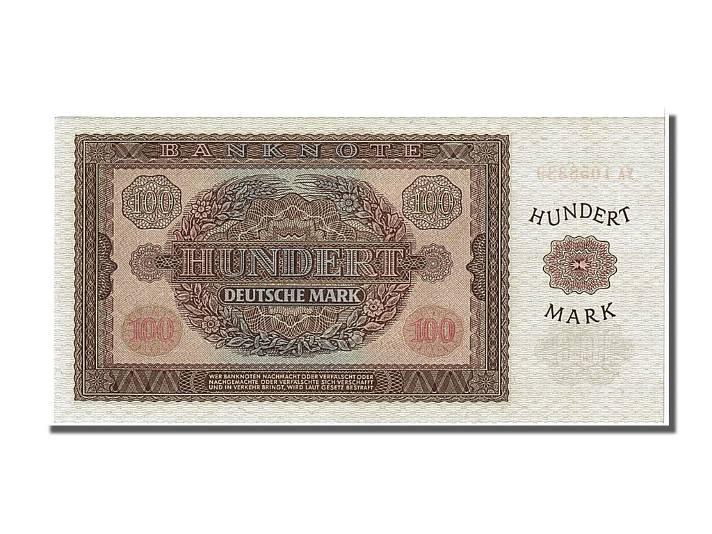 Germany - Democratic Republic, 100 Deutsche Mark, 1955, KM #21, UNC(65-70),...