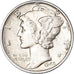 Monnaie, États-Unis, Mercury Dime, Dime, 1942, U.S. Mint, Philadelphie, SUP