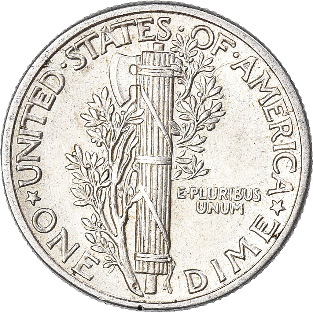 Moneta, Stati Uniti, Mercury Dime, Dime, 1942, U.S. Mint, Philadelphia, SPL