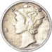 Coin, United States, Mercury Dime, Dime, 1944, U.S. Mint, San Francisco