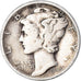 Monnaie, États-Unis, Mercury Dime, Dime, 1945, U.S. Mint, Denver, TB+, Argent