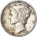Munten, Verenigde Staten, Mercury Dime, Dime, 1945, U.S. Mint, San Francisco