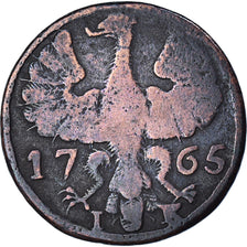Moeda, Estados Alemães, AACHEN, 12 Heller, 1765, VF(20-25), Cobre, KM:51