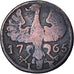 Coin, German States, AACHEN, 12 Heller, 1765, VF(20-25), Copper, KM:51