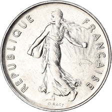 Moneta, Francia, Semeuse, 5 Francs, 1983, Paris, SPL, Nichel placcato