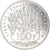 Moeda, França, Panthéon, 100 Francs, 1986, Paris, MS(63), Prata, KM:951.1