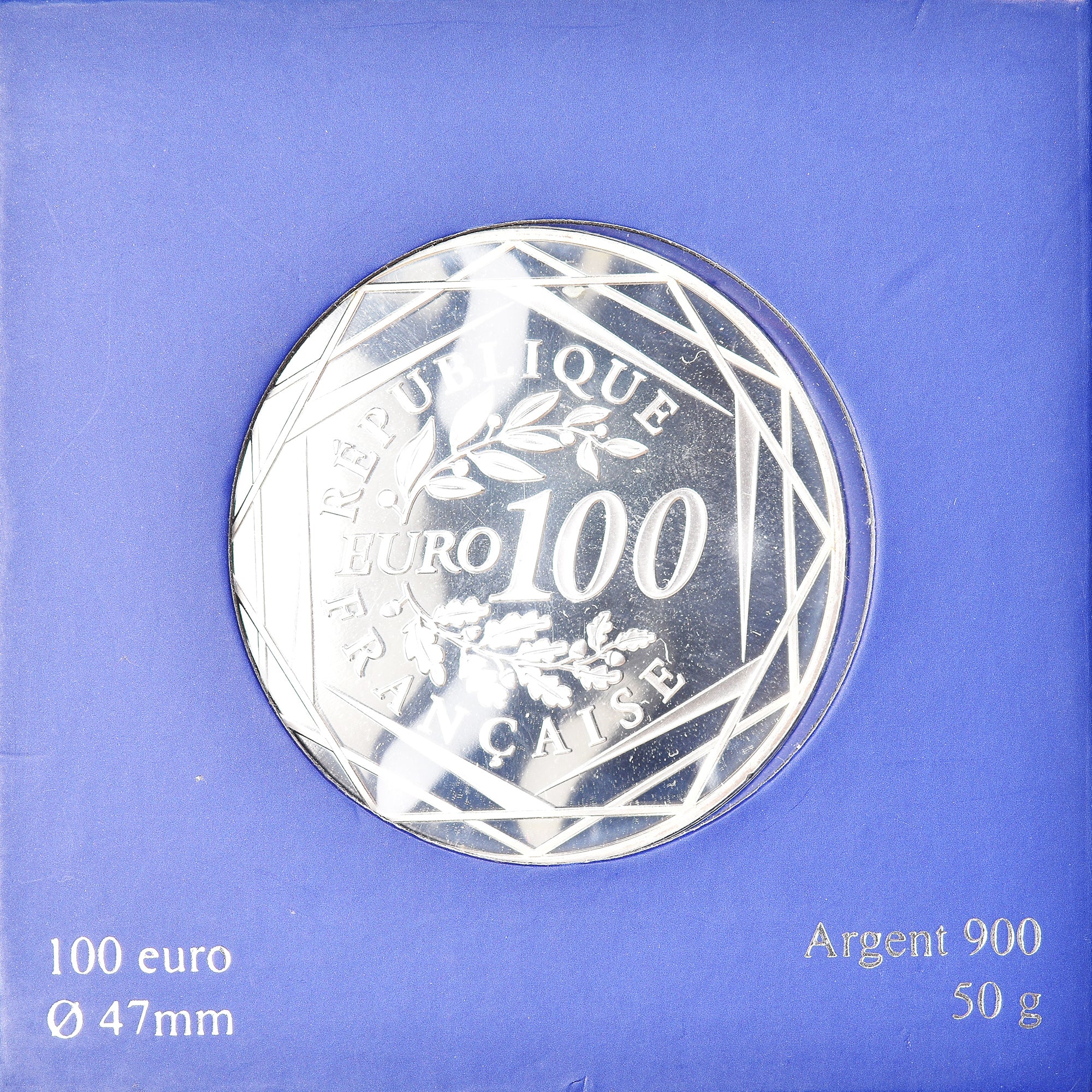 France, 100 Euro, 2011, Paris, BU, FDC, Argent, Gadoury:EU455, KM:1724