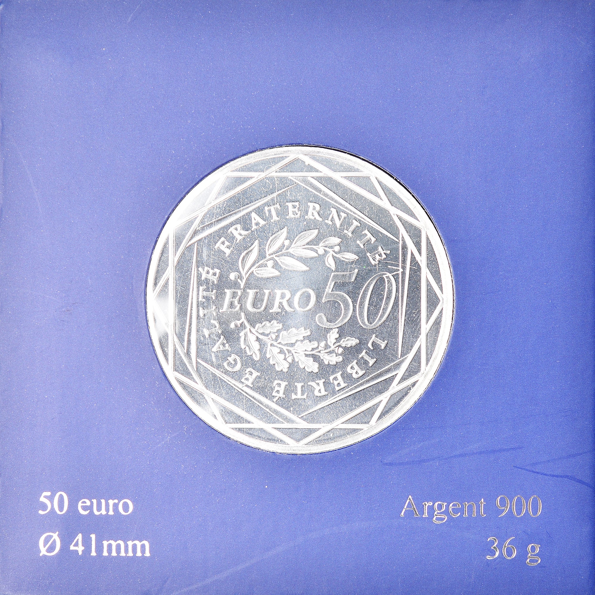Frankreich, 50 Euro, Monnaie de Paris, Semeuse, 2010, Paris, BU, STGL, Silber