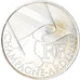 France, 10 Euro, 2010, Paris, Champagne-Ardenne, MS(63), Silver, KM:1651