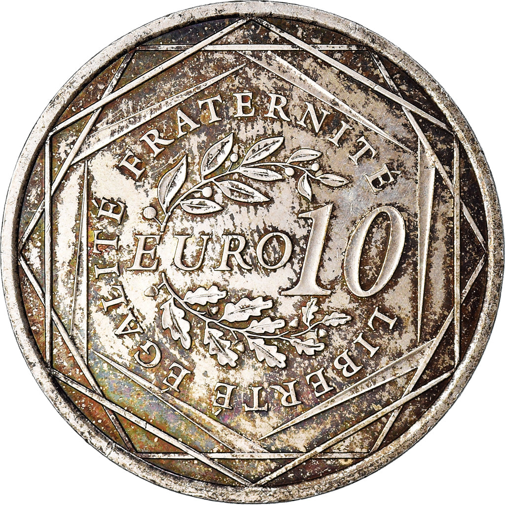 France, 10 Euro, 2009, Paris, AU(50-53), Silver, KM:1580