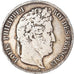 Coin, France, Louis-Philippe, 5 Francs, 1833, Rouen, VF(30-35), Silver