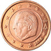 Belgio, 2 Euro Cent, 2006, Brussels, BB+, Acciaio placcato rame, KM:225