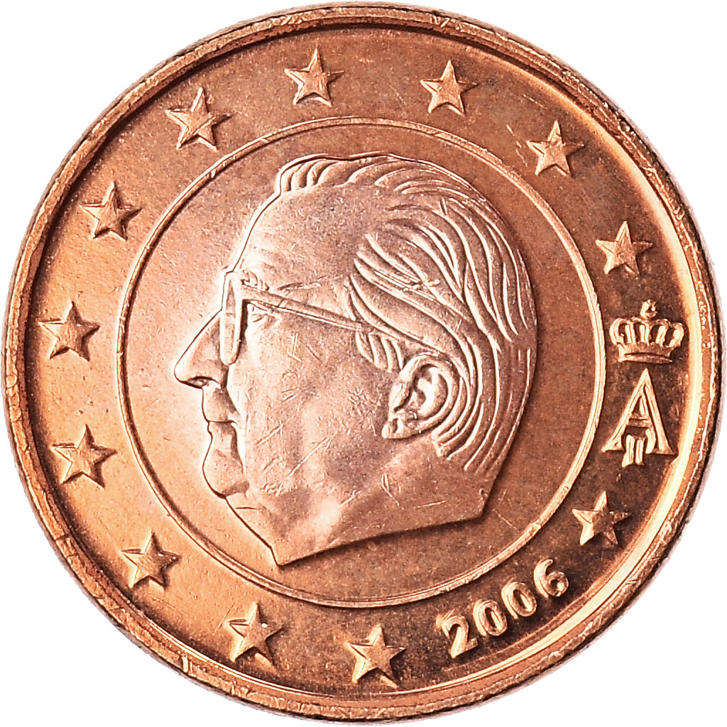 Belgique, Euro Cent, 2006, Bruxelles, TTB+, Cuivre plaqué acier, KM:224