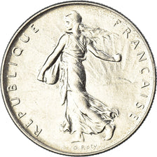 Moneta, Francja, Semeuse, Franc, 1964, Paris, MS(63), Nikiel, KM:925.1