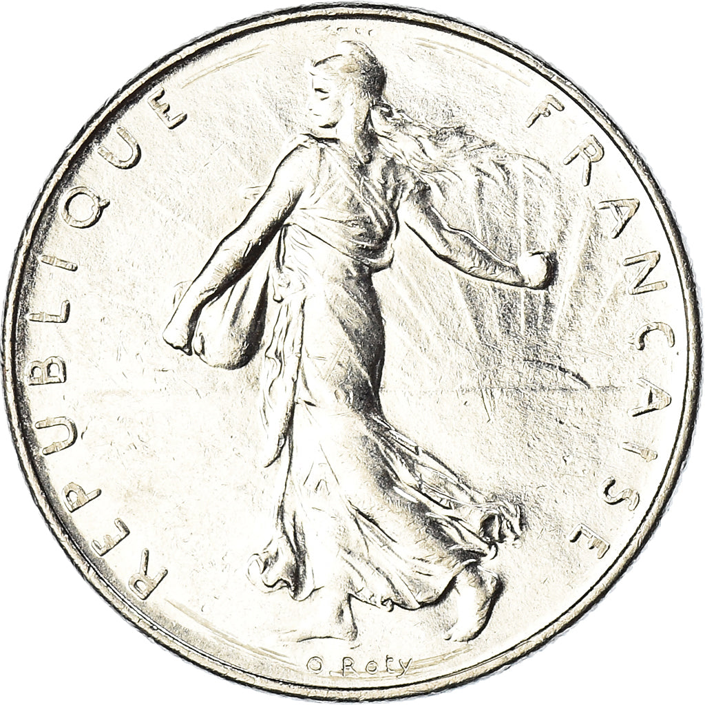 Moneta, Francia, Semeuse, Franc, 1999, Paris, O.Roty, SPL, Nichel, KM:925.1
