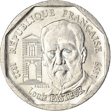 Coin, France, Pasteur, 2 Francs, 1995, EF(40-45), Nickel, KM:1119