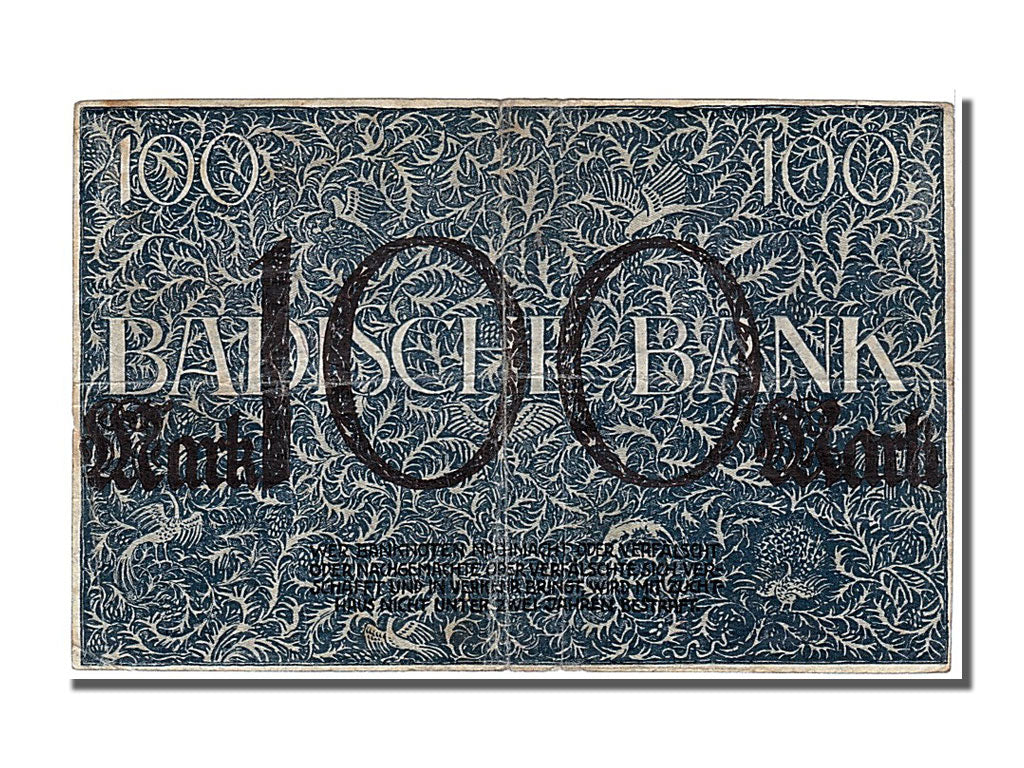 Banknote, German States, 100 Mark, 1918, 1918-12-15, EF(40-45)