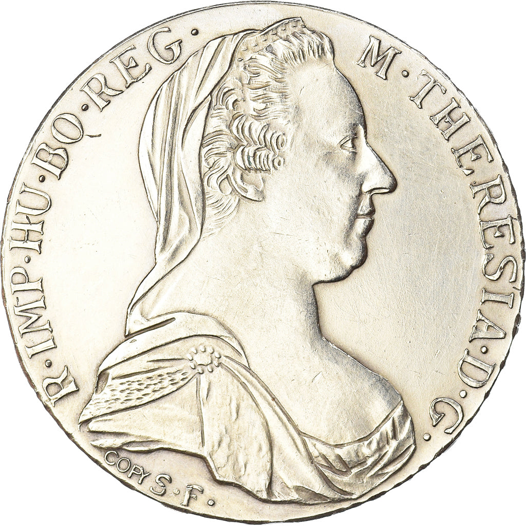 Coin, Austria, Joseph II, Thaler, 1780, Restrike, AU(50-53), Silver, KM:T1