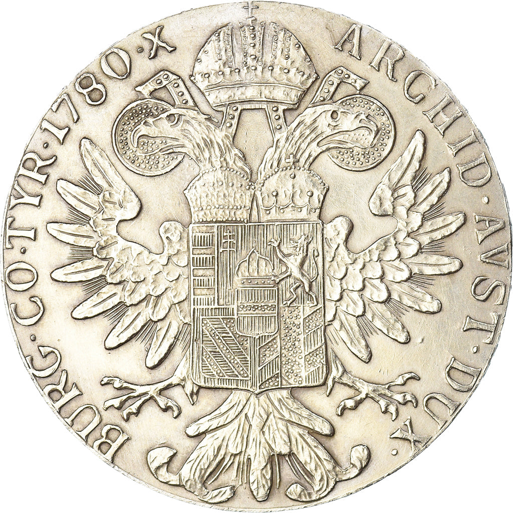 Coin, Austria, Joseph II, Thaler, 1780, Restrike, AU(50-53), Silver, KM:T1