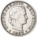 Coin, Switzerland, 20 Rappen, 1887, Bern, VF(20-25), Nickel, KM:29