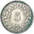 Moneta, Szwajcaria, 5 Rappen, 1944, Bern, VF(30-35), Miedź-Nikiel, KM:26