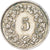 Moneta, Szwajcaria, 5 Rappen, 1955, Bern, VF(30-35), Miedź-Nikiel, KM:26