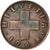Moneta, Szwajcaria, 2 Rappen, 1948, Bern, VF(30-35), Brązowy, KM:47