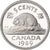 Coin, Canada, Elizabeth II, 5 Cents, 1989, Royal Canadian Mint, Ottawa, BE