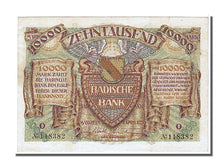 Allemagne, 10 000 Mark type Banque de Saxe