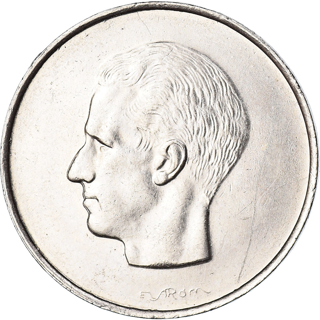 Munten, België, 10 Francs, 10 Frank, 1975, Brussels, FR+, Nickel, KM:156.1