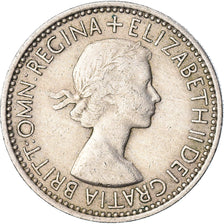 Coin, Great Britain, Elizabeth II, Shilling, 1953, VF(20-25), Copper-nickel