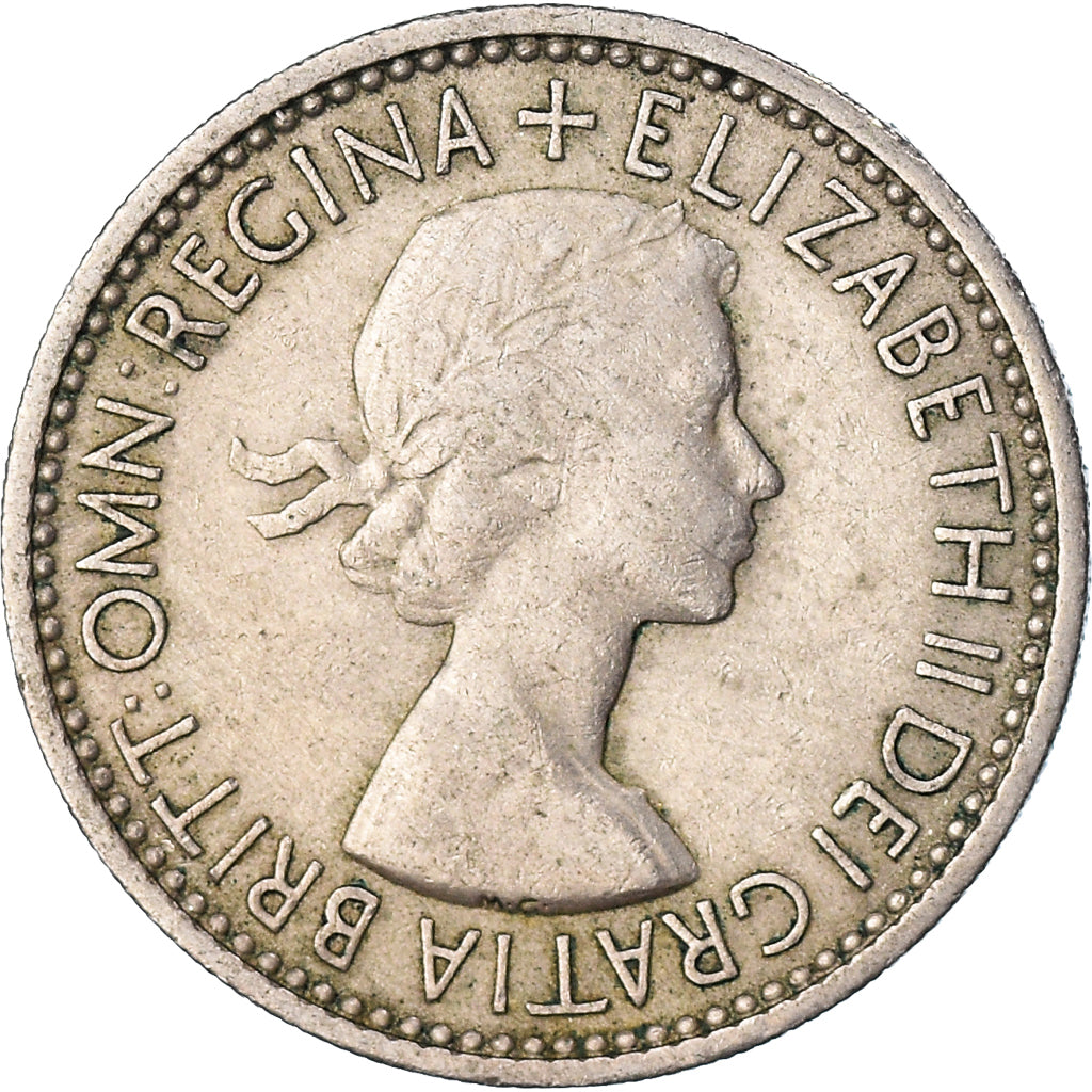 Coin, Great Britain, Elizabeth II, Shilling, 1953, VF(20-25), Copper-nickel