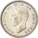 Coin, Great Britain, George V, 6 Pence, 1939, VF(30-35), Silver, KM:832