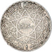 Coin, Morocco, Mohammed V, 5 Francs, AH 1352/1933, Paris, EF(40-45), Silver
