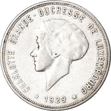 Münze, Luxemburg, Charlotte, 10 Francs, 1929, Luxembourg, SS, Silber, KM:39