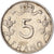 Coin, Luxembourg, Charlotte, 5 Francs, 1949, VF(20-25), Copper-nickel, KM:50