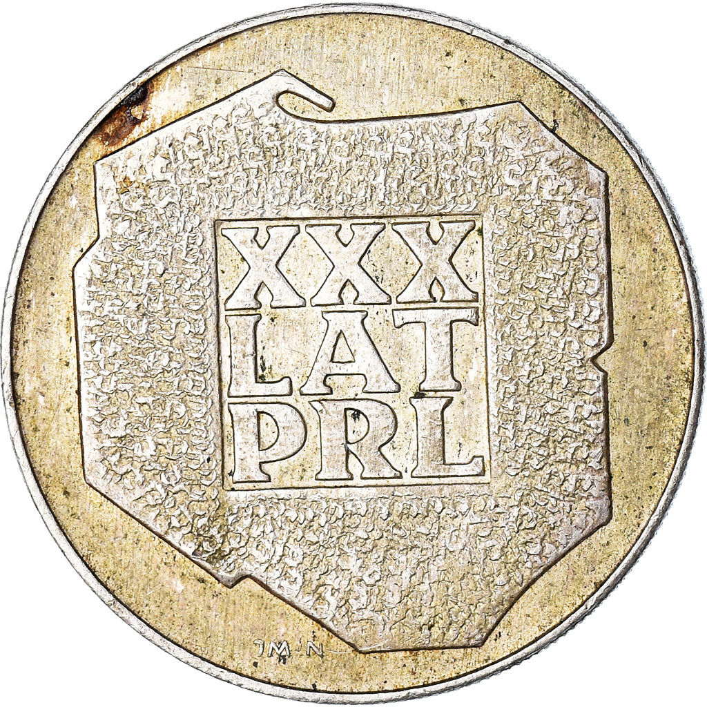 Coin, Poland, 200 Zlotych, 1974, Warsaw, EF(40-45), Silver, KM:72