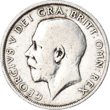 Coin, Great Britain, George V, Shilling, 1918, VF(30-35), Silver, KM:816