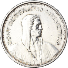 Coin, Switzerland, 5 Francs, 1966, Bern, AU(50-53), Silver, KM:40