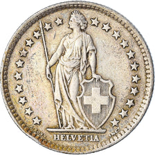 Coin, Switzerland, 2 Francs, 1963, Bern, EF(40-45), Silver, KM:21