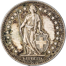 Coin, Switzerland, Franc, 1956, EF(40-45), Silver, KM:24