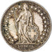 Coin, Switzerland, Franc, 1956, EF(40-45), Silver, KM:24
