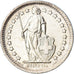 Moneda, Suiza, 1/2 Franc, 1966, Bern, MBC+, Plata, KM:23