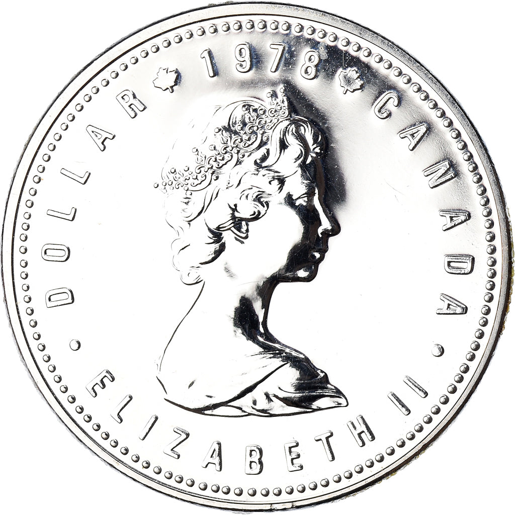 Coin, Canada, Elizabeth II, Dollar, 1978, Royal Canadian Mint, Ottawa, FDC