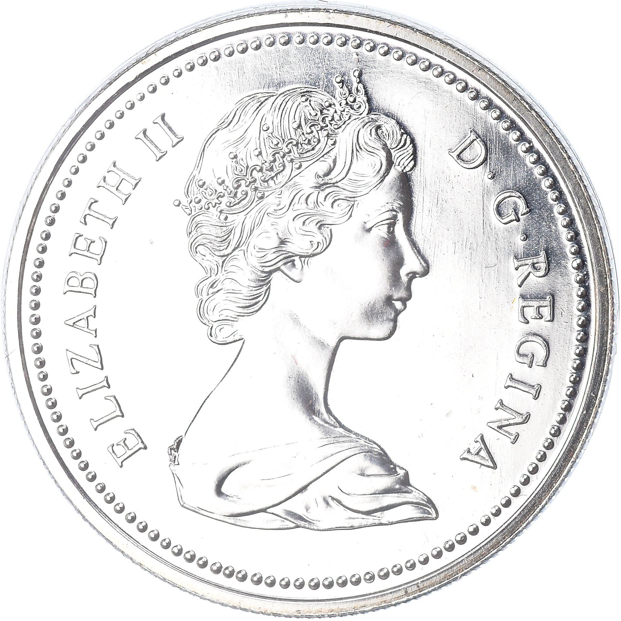 Coin, Canada, Elizabeth II, Dollar, 1974, Royal Canadian Mint, Ottawa, FDC