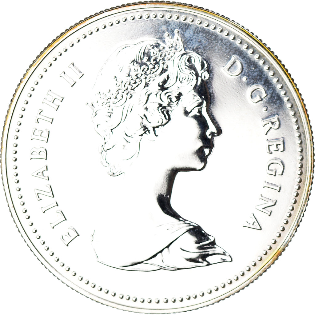 Coin, Canada, Elizabeth II, Dollar, 1980, Royal Canadian Mint, Ottawa, FDC